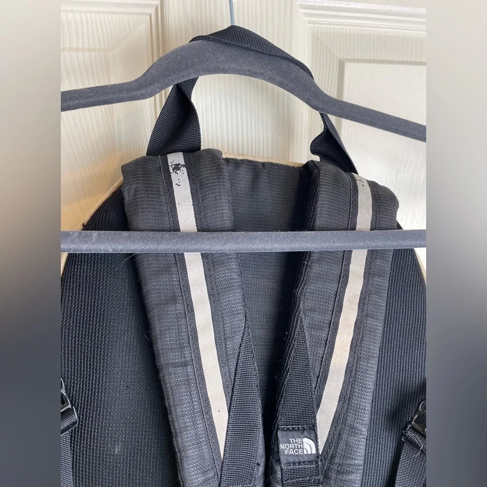 The North Face Recon Black and Tan Backpack